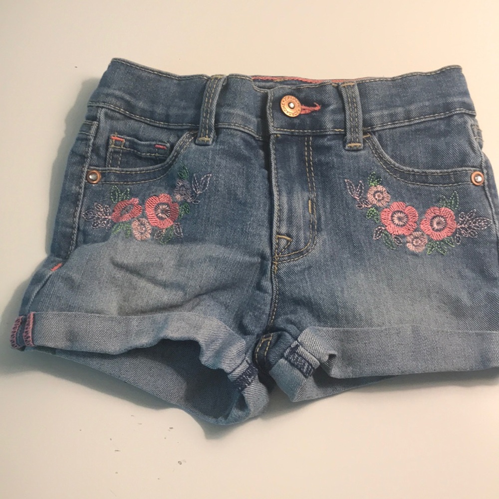 Girls jean short